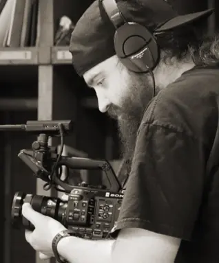 Trey Morrow with Camera